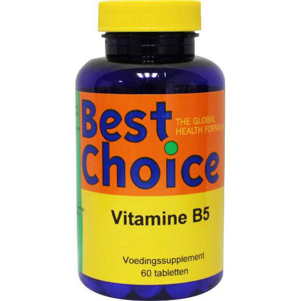 Best Choice Vitamine B5 Tabletten 60 st