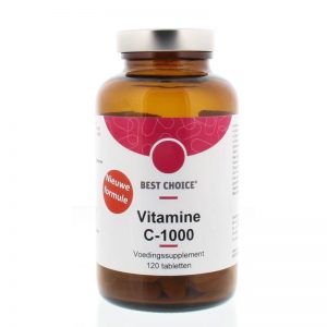 Best Choice Vitamine C 1000 Tabletten 120st