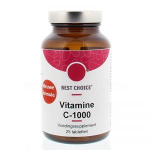 Best Choice Vitamine C1000 Tabletten 25st