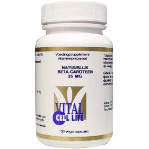 Beta caroteen 35 mg pro vitamine A