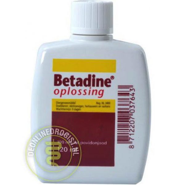 Betadine Jodium Oplossing 120ml