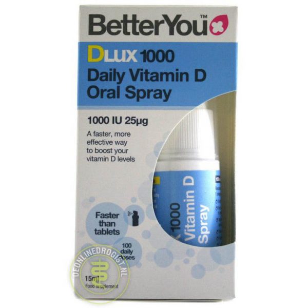 BetterYou DLux1000 Vitamine D Spray