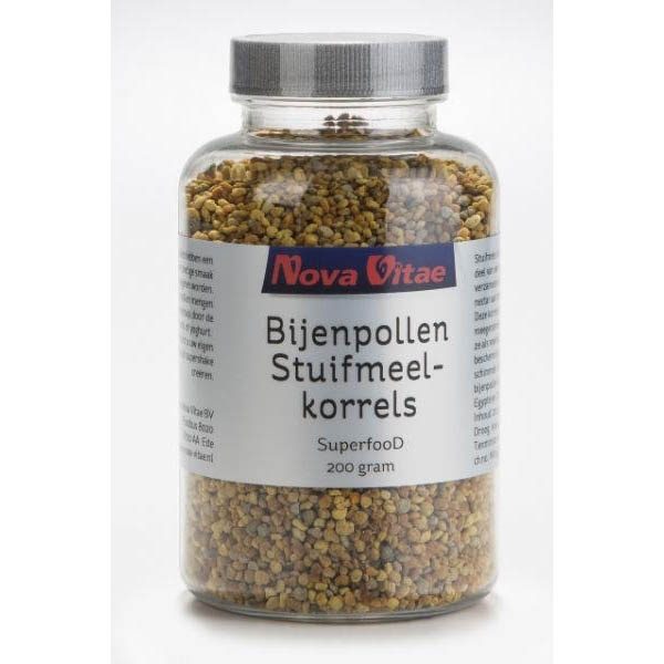 Bijenpollen stuifmeelkorrels