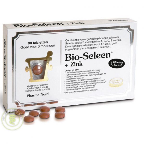 Bio-Seleen + Zink Tabletten 90st