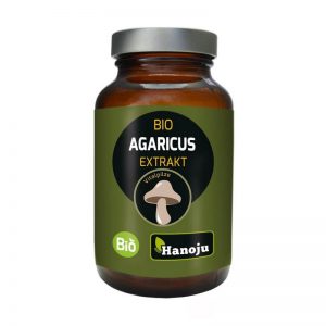 Bio agaricus paddenstoelen extract