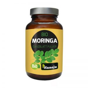 Bio moringa oleifera heelblad poeder pot