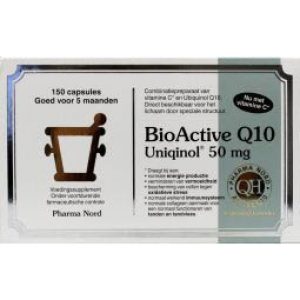 BioActive Q10 Uniqinol 50mg Capsules 150st