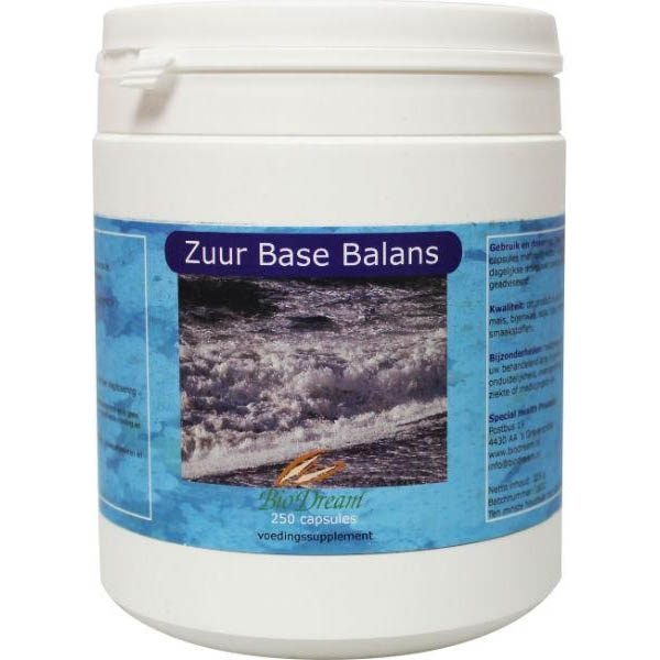 Biodream Zuur Base Balans Capsules 250st