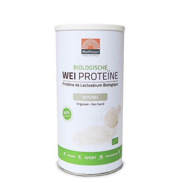 Biologische Weiproteine Naturel (80% eiwit)