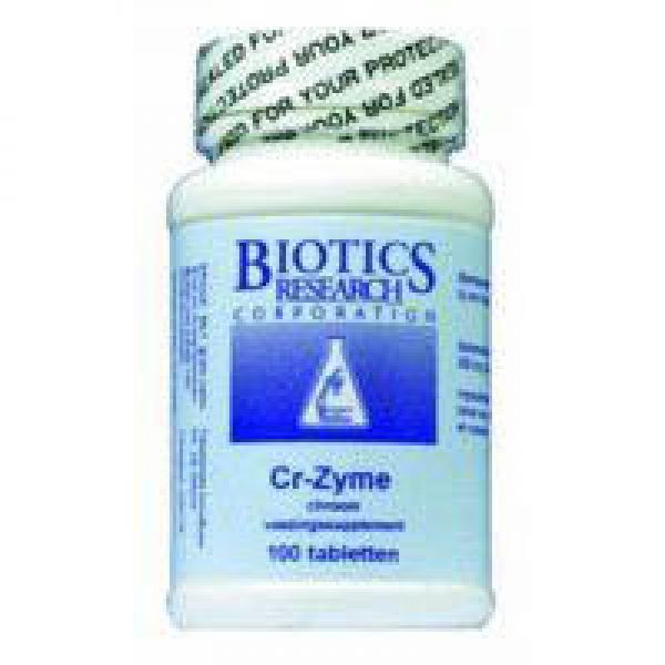 Biotics Cr Zyme GTF Gistvrij 200mcg Tabletten