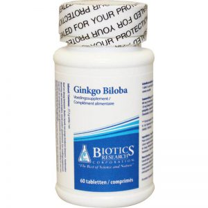 Biotics Ginkgo Biloba 24% Tabletten 60st