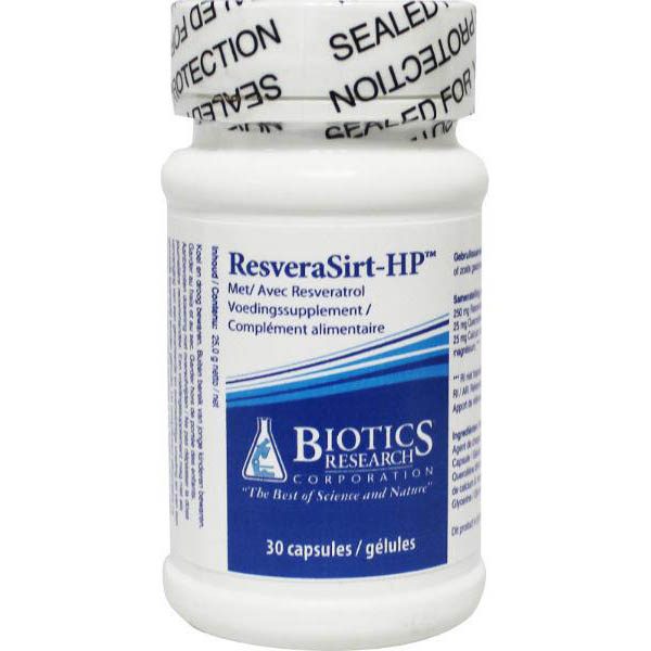 Biotics ResveraSirt-HP Capsules 30st