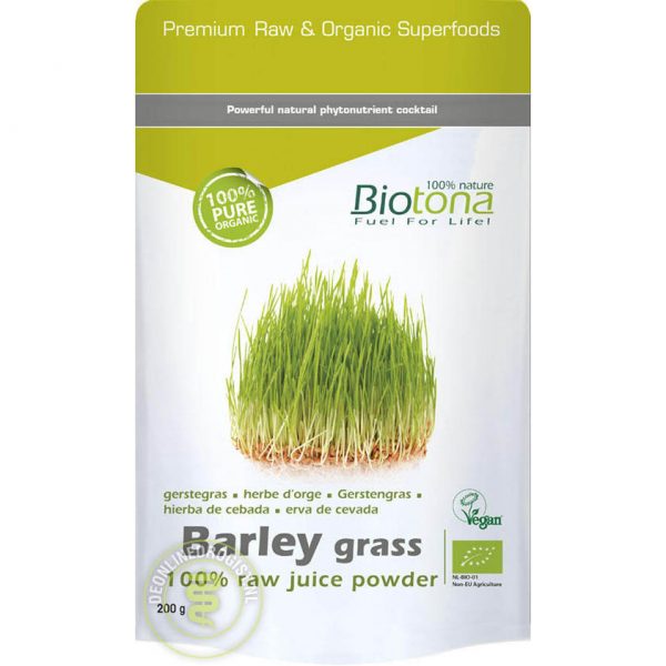 Biotona Barley Grass Raw Powder