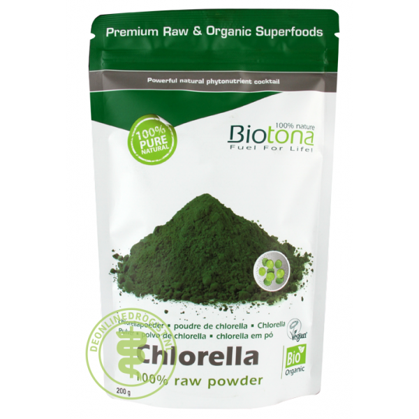 Biotona Chlorella Raw Poeder