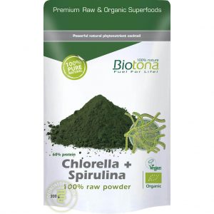 Biotona Chlorella + Spirulina Powder Raw