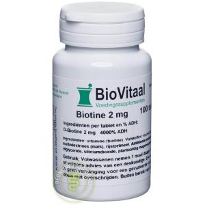 Biovitaal Biotine 2mg Tabletten