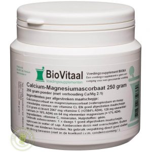 Biovitaal Calcium-Magnesium Ascorbaat Poeder 250gr