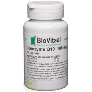 Biovitaal Coenzyme Q10 100mg Capsules 100st