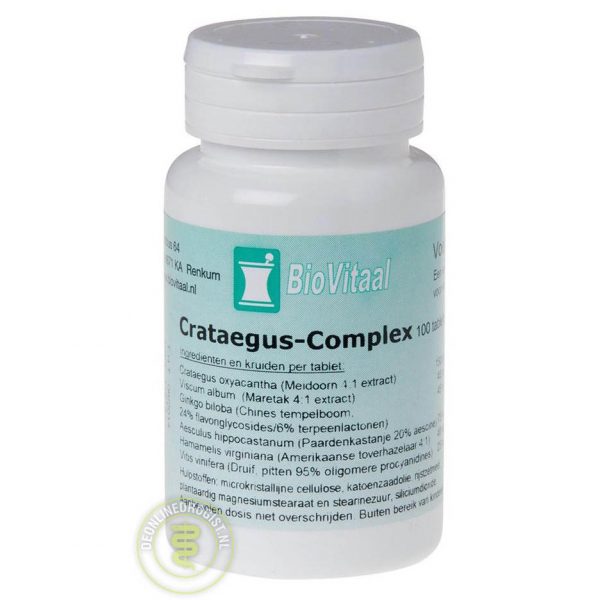 Biovitaal Crataegus-Complex Tabletten 100st