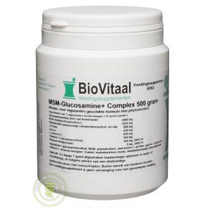 Biovitaal MSM Glucosamine+ Complex Vegetarische Formule Poeder