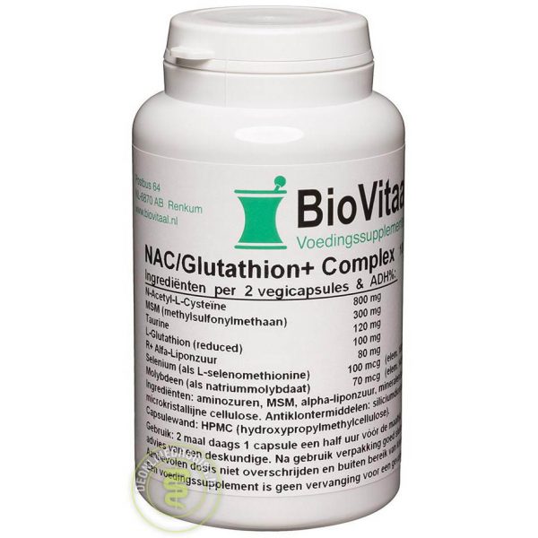 Biovitaal NAC/Glutathion Complex Capsules