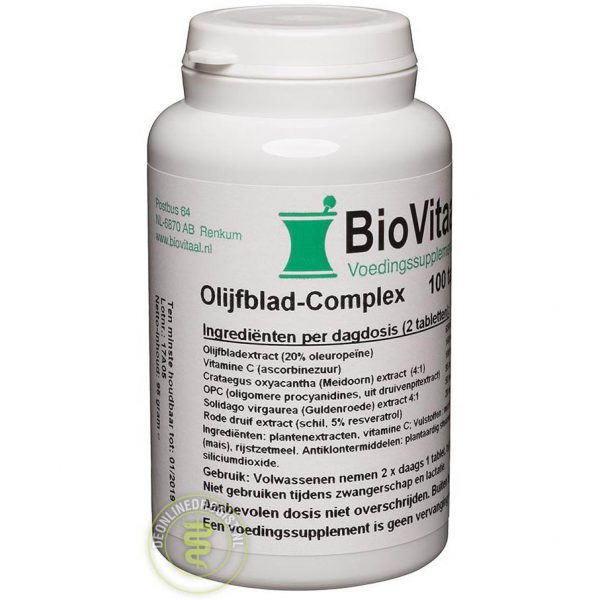 Biovitaal Olijfblad Complex Capsules