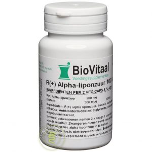 Biovitaal R+ Alfa-Liponzuur Capsules 100st