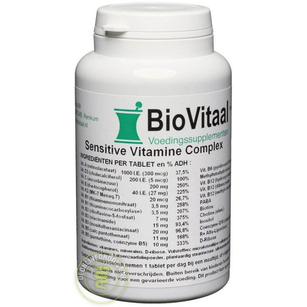 Biovitaal Sensitive Vitamine Complex Tabletten