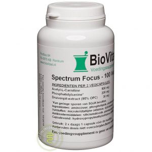 Biovitaal Spectrum Focus Tabletten 100st