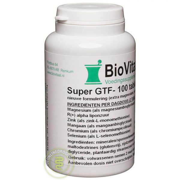 Biovitaal Super GTF Complex Tabletten