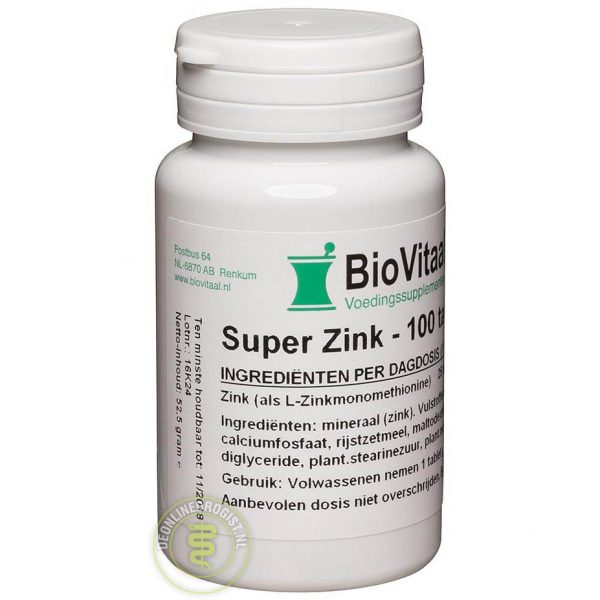 Biovitaal Super Zink Tabletten