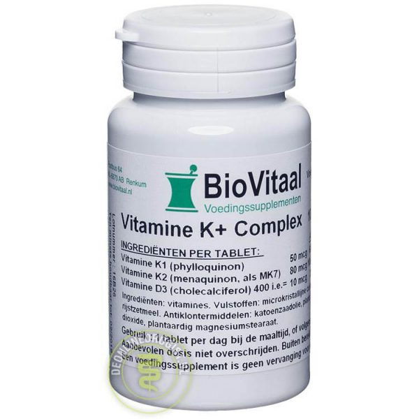 Biovitaal Vitamine K Complex Tabletten