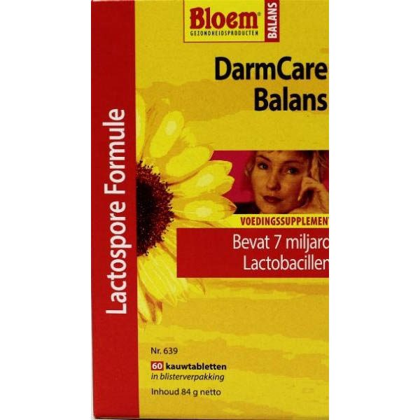 Bloem DarmCare Balans Kauwtabletten