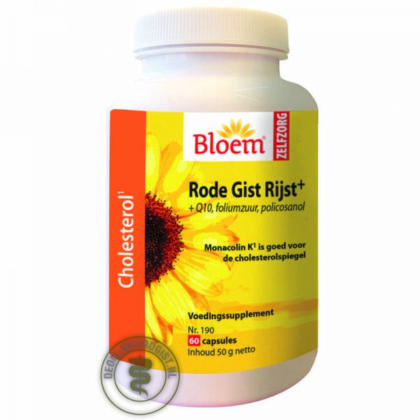 Bloem Rode Gist Rijst Plus Capsules