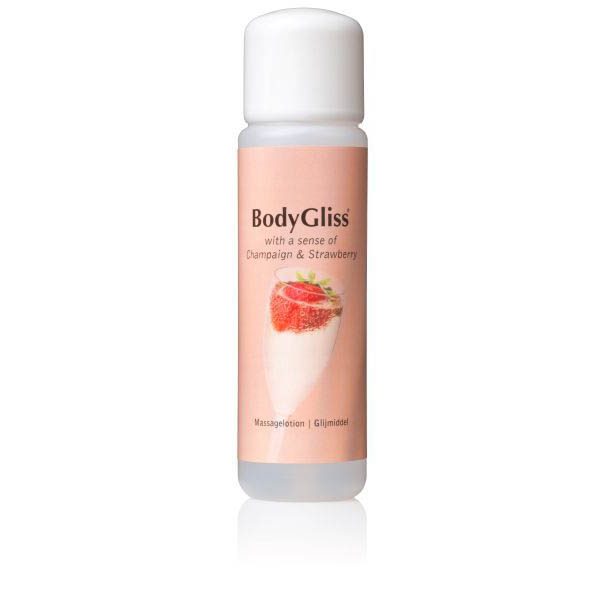 Bodygliss Glijmiddel Champagne & Strawberry