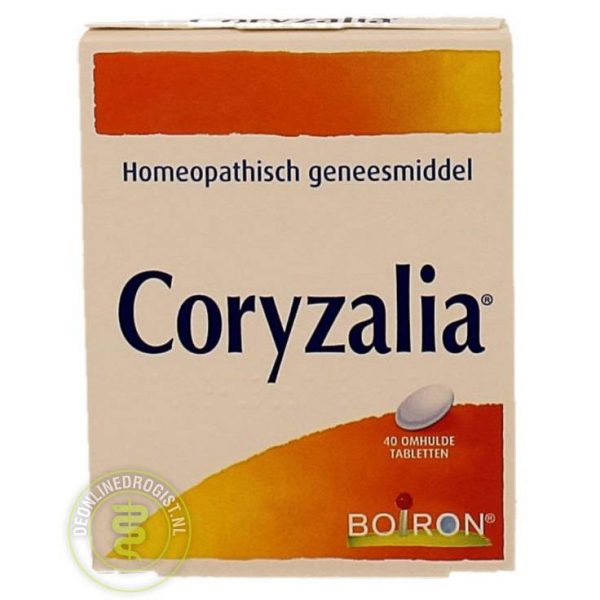 Boiron Coryzalia Omhulde Tabletten