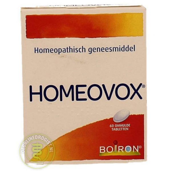 Boiron Homeovox Omhulde Tabletten