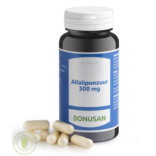 Bonusan Alfaliponzuur 300mg Capsules 60st