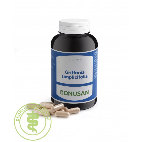 Bonusan Griffonia Simplicifolia Vegetarische Capsules 200st