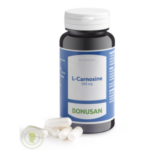 Bonusan L-Carnosine Vegetarische Capsules 60st