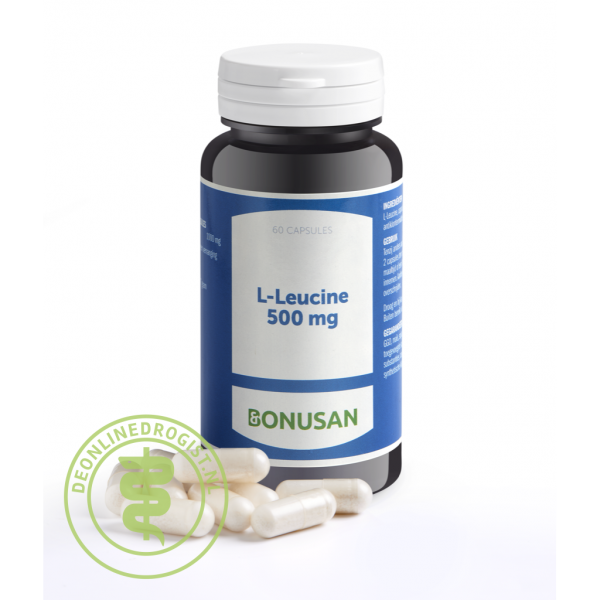 Bonusan L Leucine 500mg Capsules