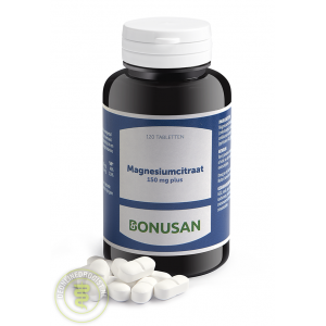 Bonusan Magnesiumcitraat 150mg Plus Tabletten 120st