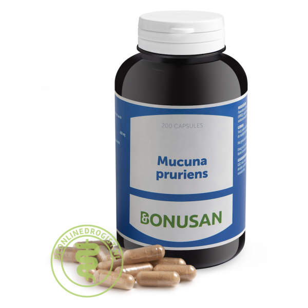 Bonusan Mucuna Pruriens Vegetarische Capsules 200st