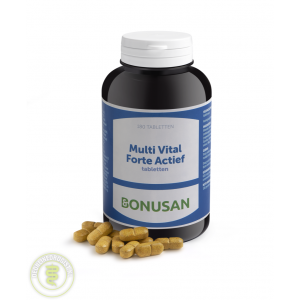 Bonusan Multi Vital Forte Actief Tabletten 180st