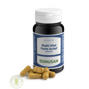 Bonusan Multi Vital Forte Actief Tabletten 60st