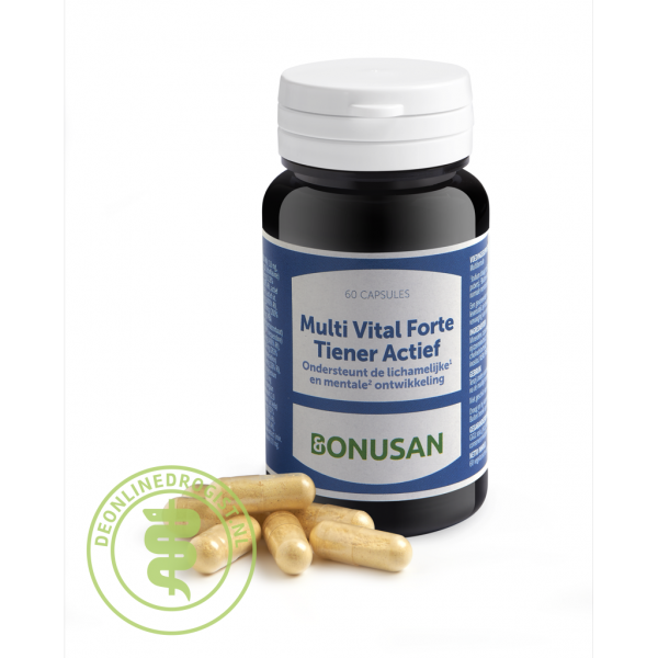 Bonusan Multi Vital Forte Tiener Actief Capsules