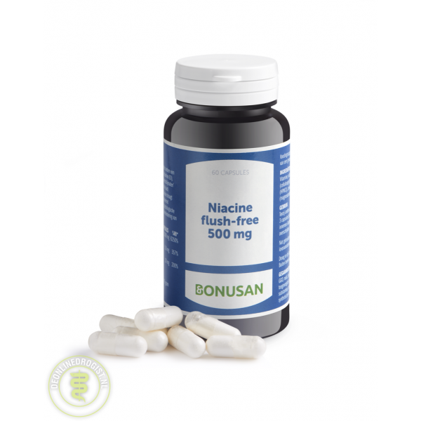 Bonusan Niacine Flushfree Capsules 60st