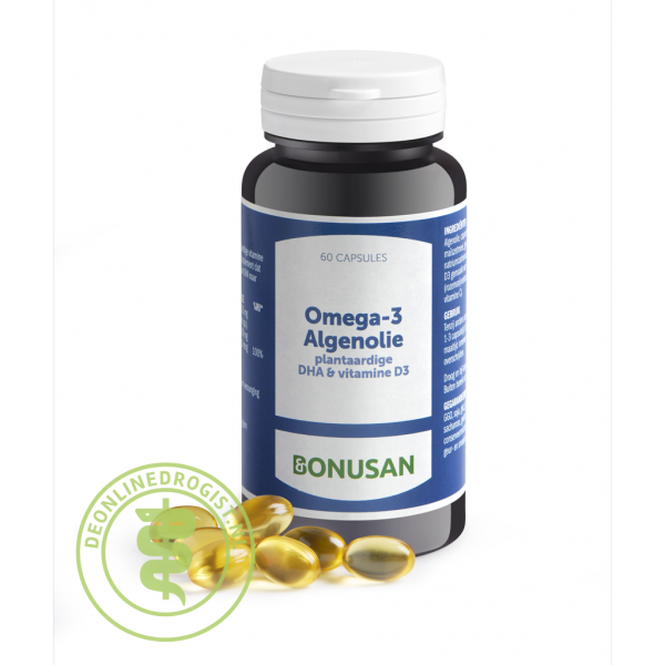 Bonusan Omega-3 Algenolie Softgels