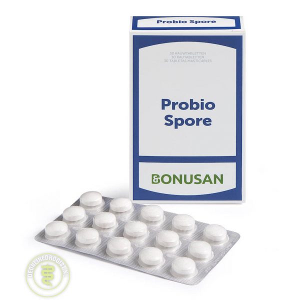 Bonusan Probio Spore Kauwtabletten 30st