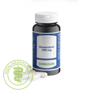 Bonusan Resveratrol 100mg Capsules